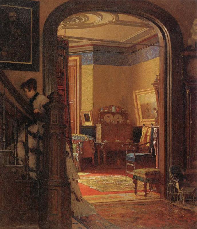 Eastman Johnson Not at Home